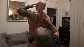 coconut oil muscle worship/cigar smoking with jim love and jason collins!