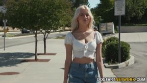 Hot Stranger Spitroasted By Ex-Con & His Buddy - Skyler Storm - Dogfart