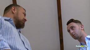 DaddySexFiles: Max Sargent Raw Pounds And Creams Applicant Billy Ramos Tight Hol