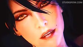 Morrigan Seduces Ancient Dragon God in Steamy Hentai Summoning Ritual