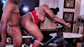 Massive Rod Young Sucks and Jams on Bicycle