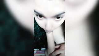 cute babe sucks your cock