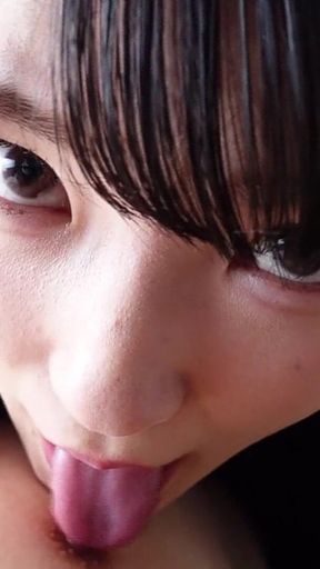 Elegant Tongue. Refined Lady Turns Wicked at the Finish