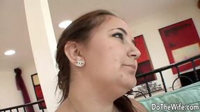 Guy Pounds Naughty&#x1F608; Black Bethany Benz In Front Of His Deviant Wife