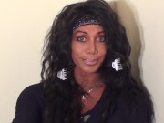 Female Bodybuilder Latia Flexes Big Biceps, Teases and Talks Trash