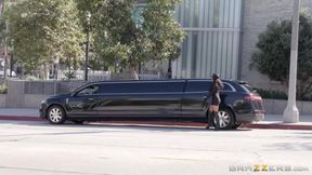 Brazzers - Hot Czech August Taylor Gives Outdoor Blowjob & Reverse Cowgirl Sex to Passenger Johnny