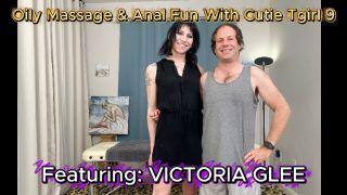 Oily Massage &amp; Anal Fun With Cutie Tgirl 9