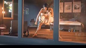 Big booty girl got fucked by a dick very hard on pussy