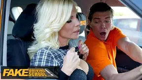 Hot Driving School Blonde MILF Tiffany Russo Fucks