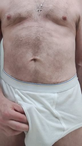 Dad's underwear is still too big