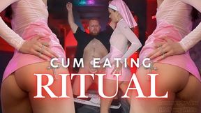 HOT nun makes priest eat HOT CUM