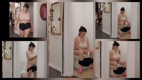 TALKING CHOCOLATE DUMPS WHILE DUMPING PEEING AND FARTING