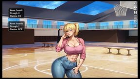 futanari muscle growth world [ femboy hentai game ] ep.5 futa giant cock sucking in gloryhole !