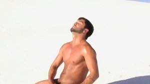 FetishMen - Dominic Pacifico drooling outdoors