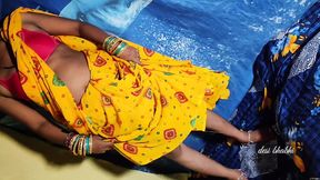Desi Indian Bhabhi hard pussy creampie sex video real desi sex