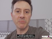 Husband Fucks Maid While Wife Is Shopping (French Porn)! Snap-Fuck