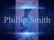 Phillip Smith caressing my soapy body in the colorful bathroom light