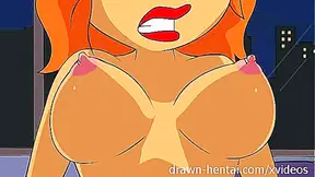 Lois Leads Wild Red-Hot Tryst in Family Guy Animated Menage Trois