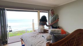 morning sex at the beach house