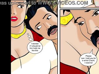Velamma Ep three: How Far Will That babe Go? - Oral-sex for Prakash & Tempted by a Stranger