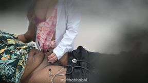 Doctor Lady Checking Patient's Dick in Hospital