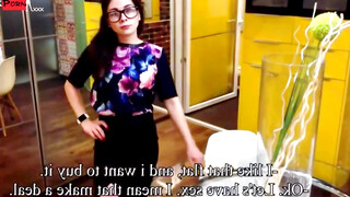 Hot MILF Real Estate Agent Fucks Client To Close The Deal