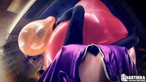 Q1067 POV solo riding and deflating RX50 Longneck nonpop - 1080p