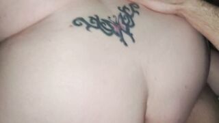 Filling up some Dudes Ex-Wife  - pov Doggy Style