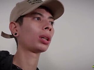 Asian Twink Breeds a Juicy Papaya Homemade Fleshlight Fuck