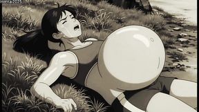 Animated pregnant woman's fantasies explored in X-rated cartoon