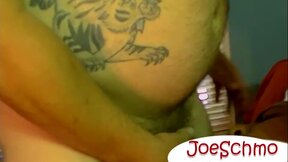 Straight jock dude Blaze indulges in a wild barebacking and cockstroking experin