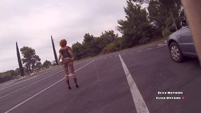 exhibitionnisme - masturbation - ejac bouche et sexe anal sur l autoroute ...