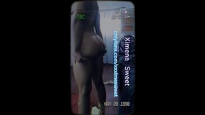 oiled masjaes on my cock