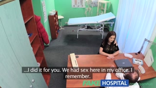 FakeHospital Sexy patient has a big surprise for the dirty doctor