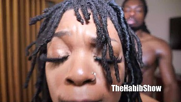 Taki tsunami slim thick phat booty fucks her ex cameron congo