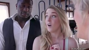 Blonde Kate Kennedy and Her Black BF Rob Piper Play With Two Milfs, Dee Williams, Big Dick&#x1F32D; BDSM