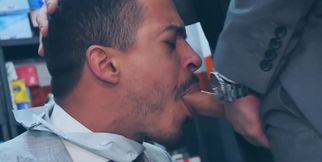 Hard sex at the garage between insolent Jonathan Miranda and Ricky Blue