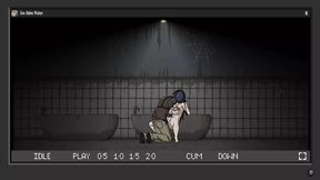 Ghost girl gets caught and fucked in all her holes