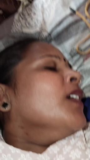 Hot milf spreads her pussy for a wild ride with an amateur indian guy