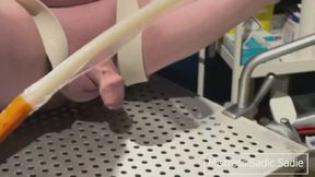 helping this man widen his urethra.