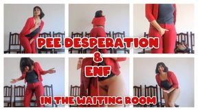 PEE DESPERATION & ENF AT THE DOCTOR'S OFFICE