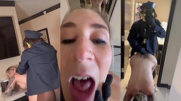 Officer Gibby Taught Subgirl A Lesson