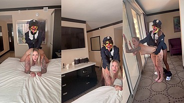 Officer Gibby Taught Subgirl A Lesson