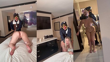 Officer Gibby Taught Subgirl A Lesson