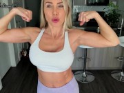 Yoga Pants Muscle Worship & Wimp Humiliation