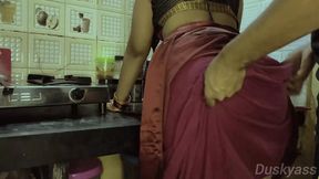 Indian auntie's rough ride, intense desi lovemaking session