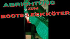 Abrichtung zum Boots-Leckköter 🥾👅