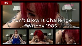 BBW Witchy – Don’t Blow It Challenge (10 Minute Countdown BJ)