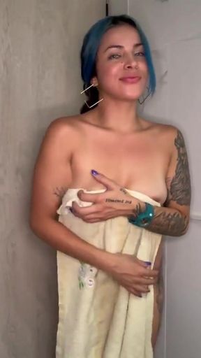 Stunning moment from &quot;dont look through the bathroom door me in the shower&quot;