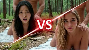Blondy or Asian: whom will you fuck? - AI Interactive Video